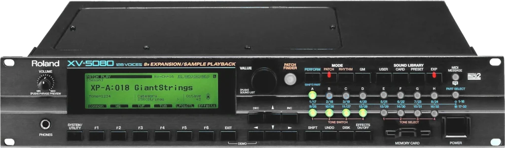 Roland XV-5080: front view