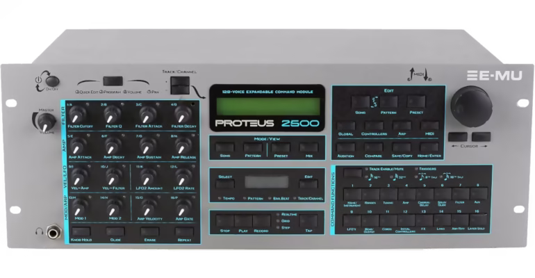 E-MU Proteus 2500: front view for social media
